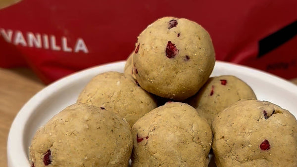 vanilla lemon protein balls