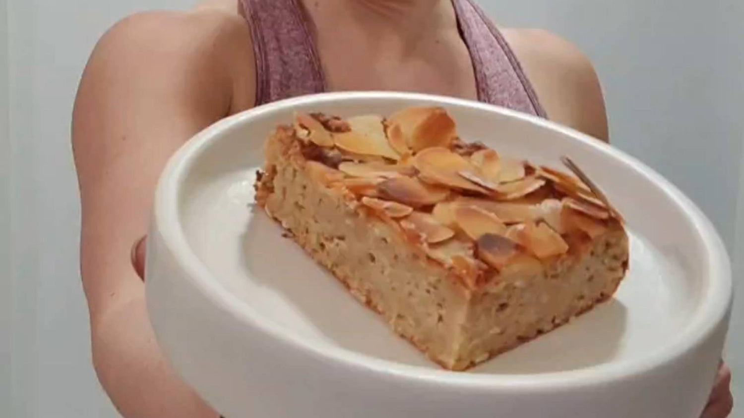 almond vanilla baked oats