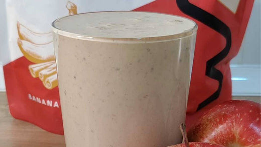 apple pie protein smoothie