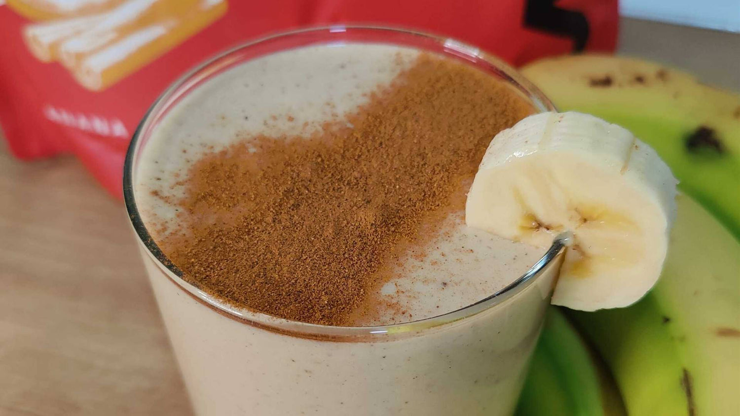 banana bread protein smoothie