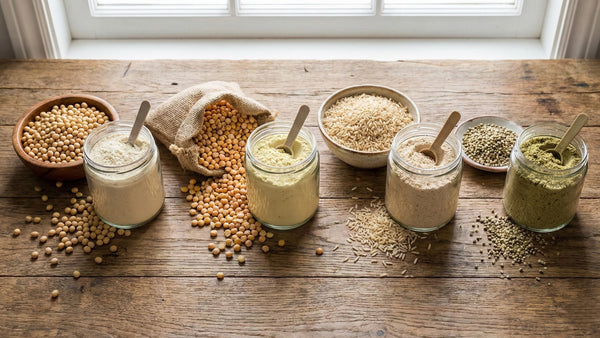 soy pea rice and hemp protein