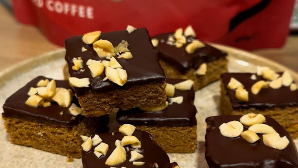 coffee peanut protein bites