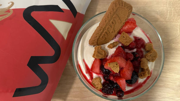 protein cheesecake bowl vegan