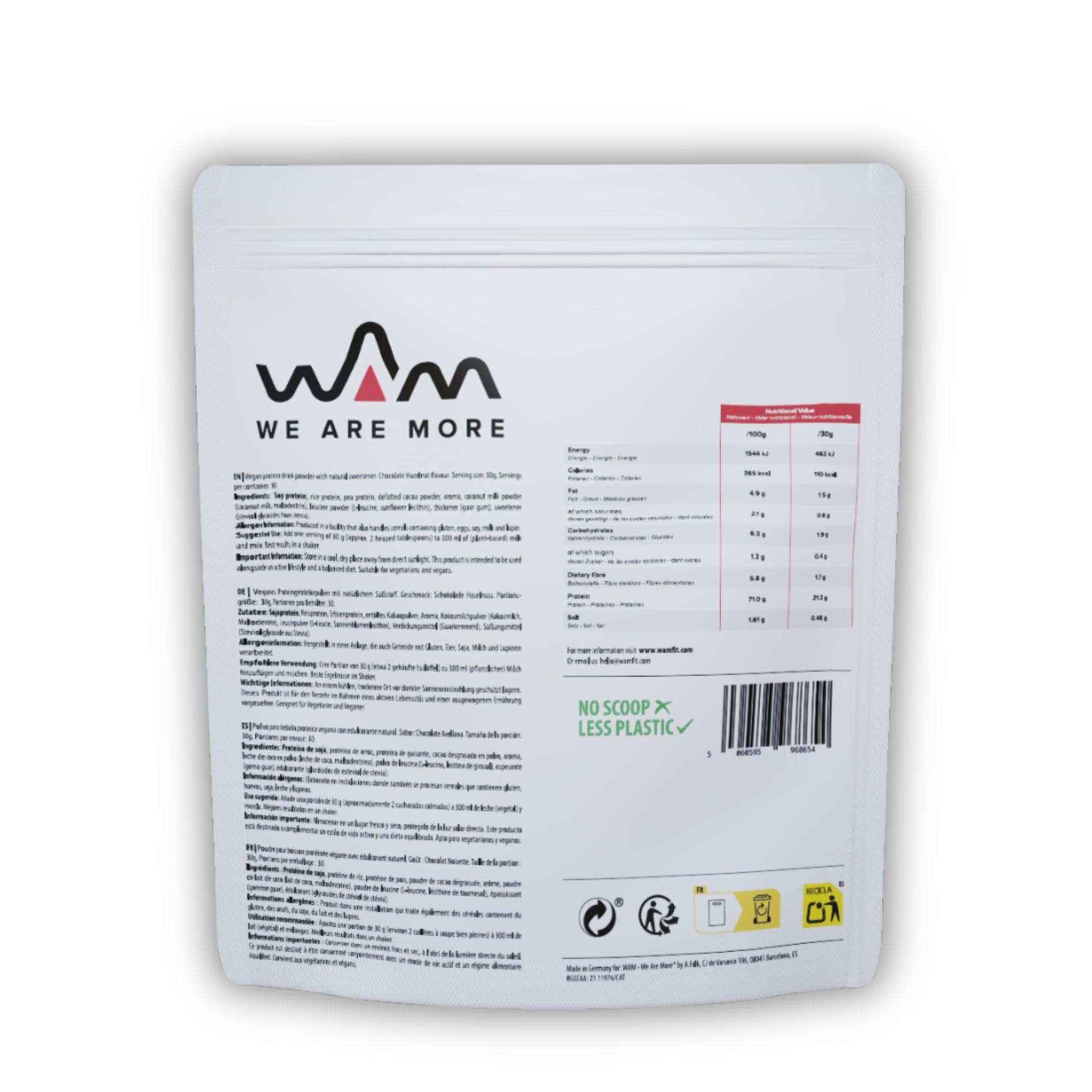WAM Protein - Chocolate Hazelnut