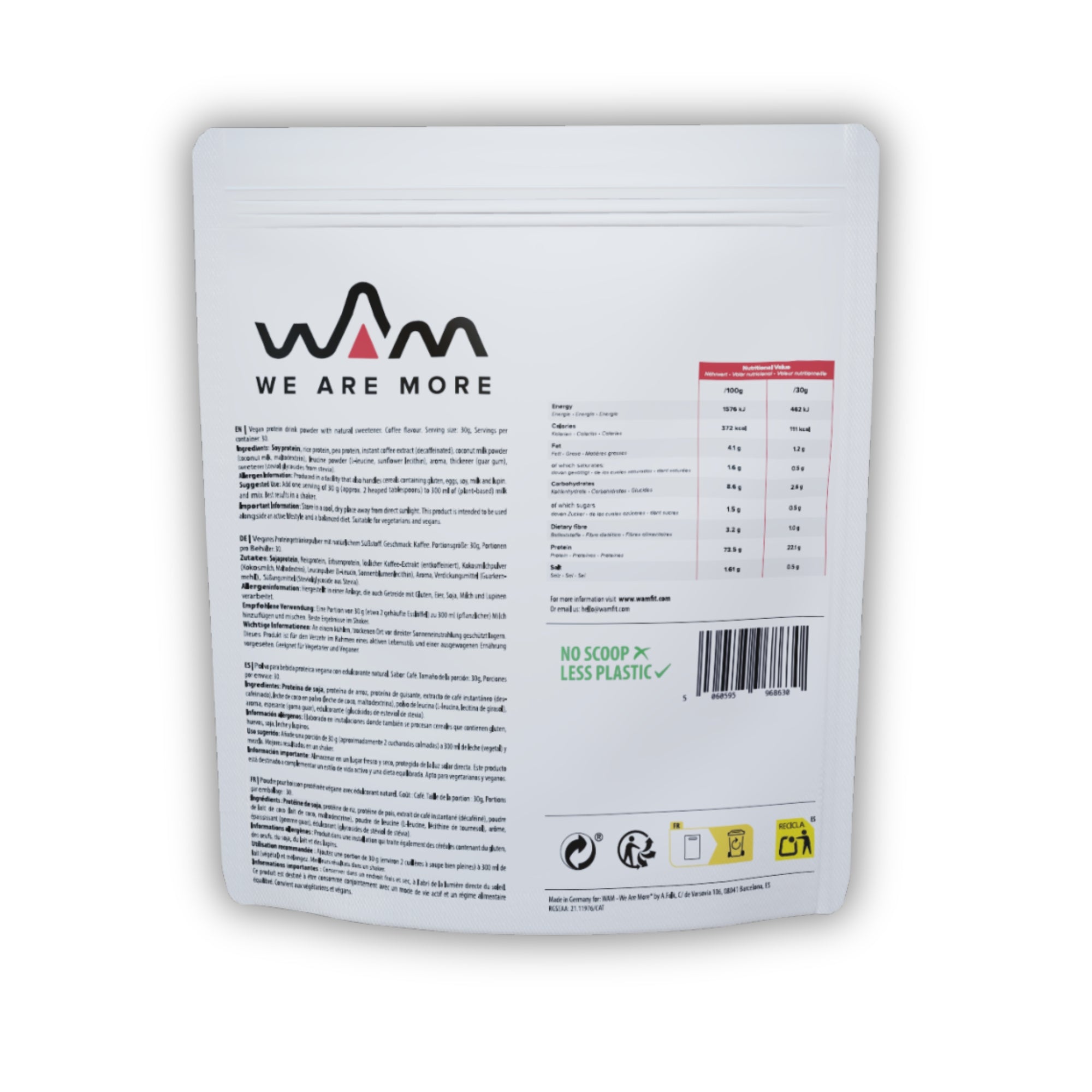 WAM Protein - Iced Coffee – RESERVA ANTICIPADA